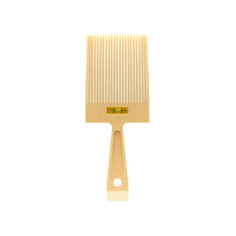 Mannen Platte Top Gids Kam Kapsel Clipper Kam Kapper Kapsel Tool Haar Snijgereedschap Salon Kapper Levert Accessoire: Skin