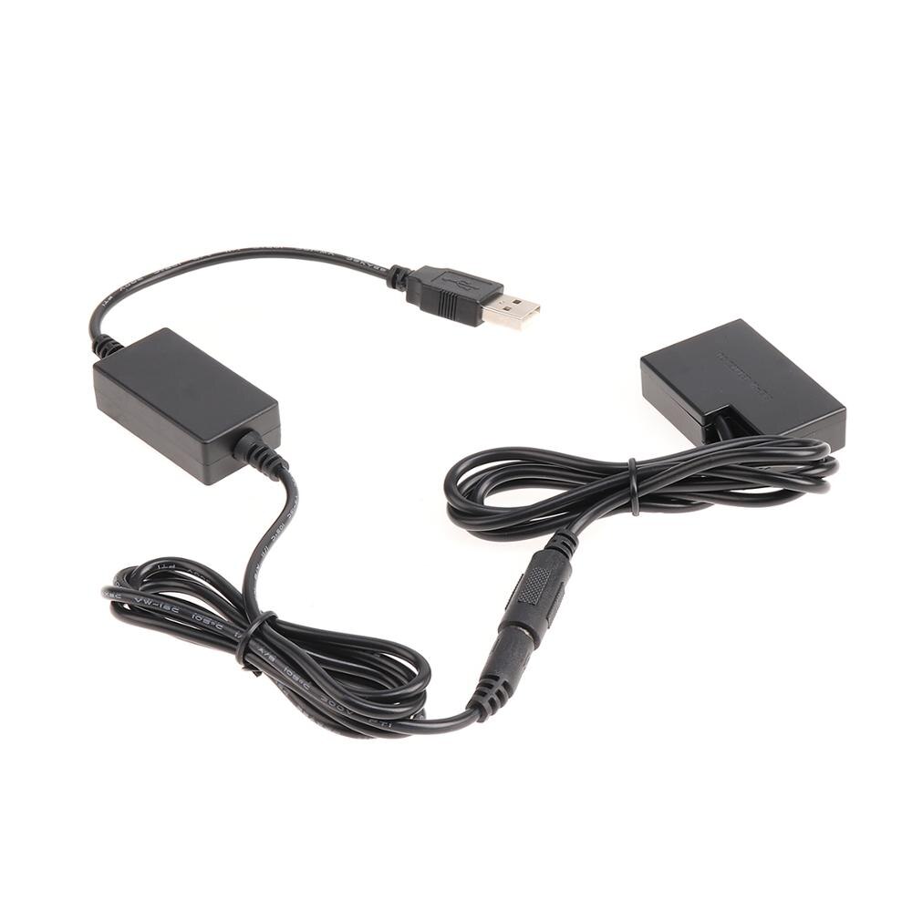 LP-E17 batterie factice coupleur cc 5V 2A câble USB pour Canon EOS RP 77D 200D 750D 60D 800D