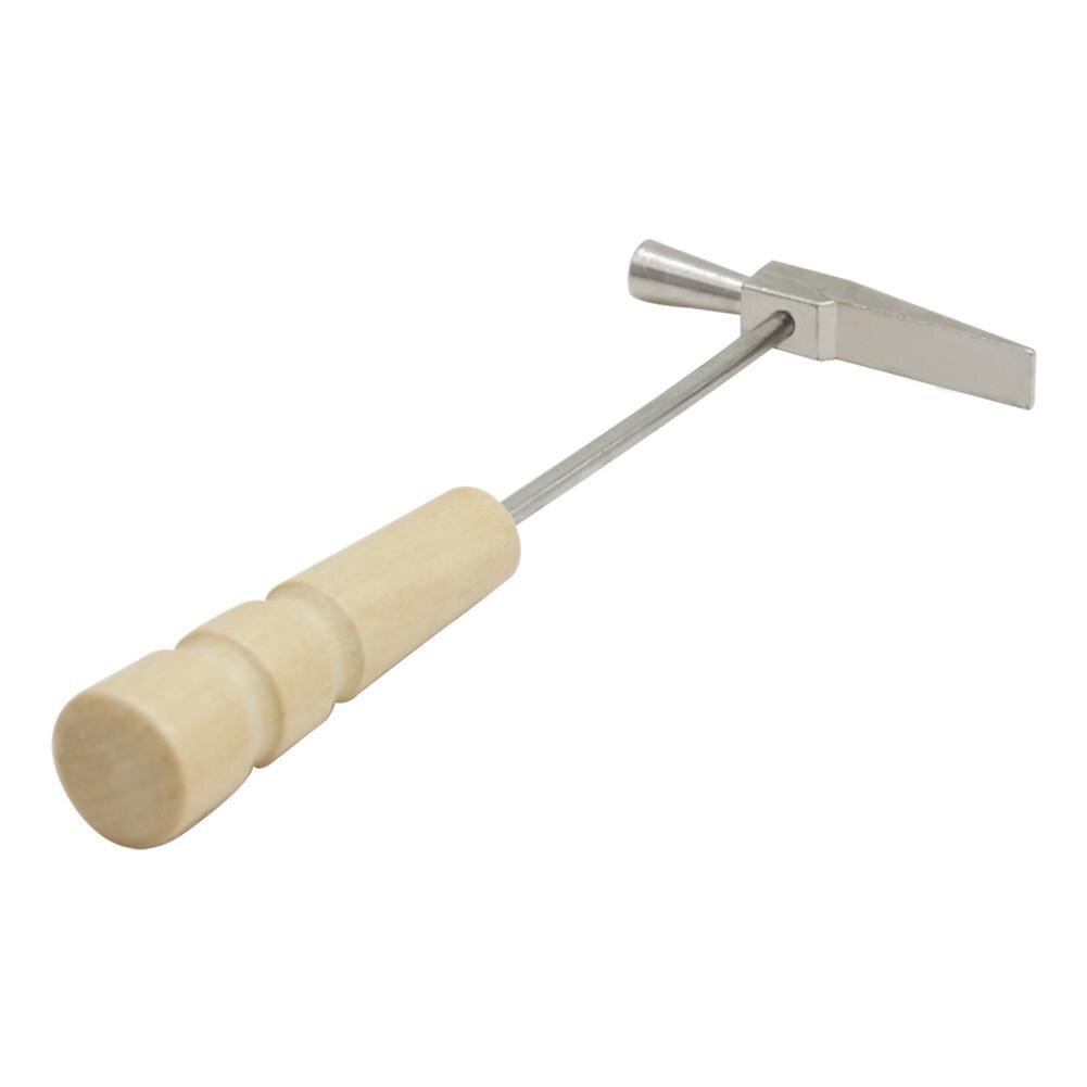 Stark und Haltbar Tragbare Holzgriff Metall Daumen Piano Tuning Hammer für Alle Größe Kalimba: Default Title