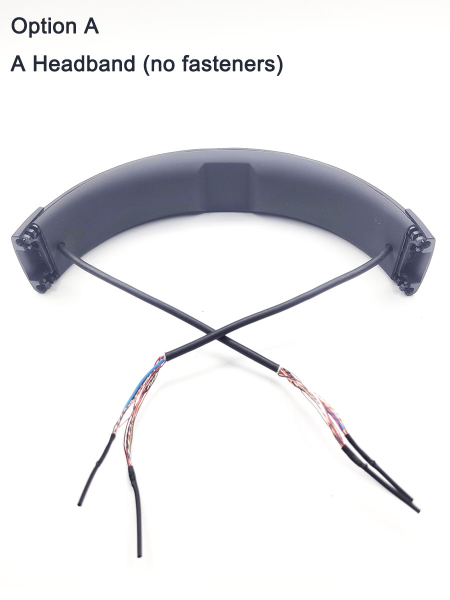 Vervangende hoofdband voor Skullcandy Crusher Draadloze over-ear hoofdtelefoon Vervangingsonderdeel voor reparatie: Black