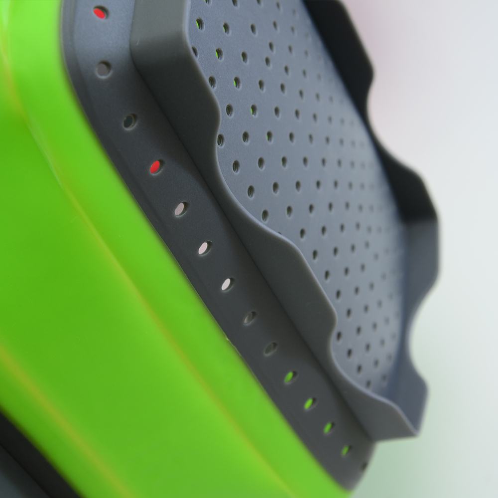 Square Silicone Collapsible Over The Sink Retractable Colander With Handle Kitchen Folding Strainer Bowls Drain water filter bas