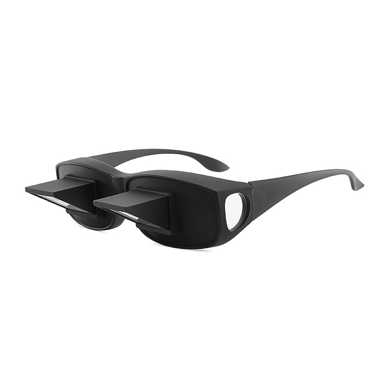 TIOODRE Refractive Glasses Clear Vision Prism Glasses Hiking Climbing Goggles Prism Spectacles Watching TV Polarization Clear: L