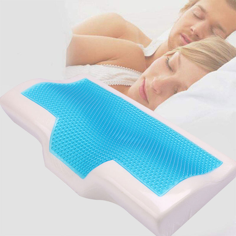 Orthopedische Memory Foam Kussen 50X30Cm Trage Rebound Soft Ice-Cool Gel Kussen Halswervel Gezondheidszorg nek Kussens