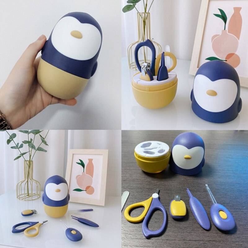 5 Teile/satz Baby Nagel Knipser 5 in 1 Sicherheit Baby Pflege Bausatz Ohr Wachs Entfernung Werkzeug 87HD