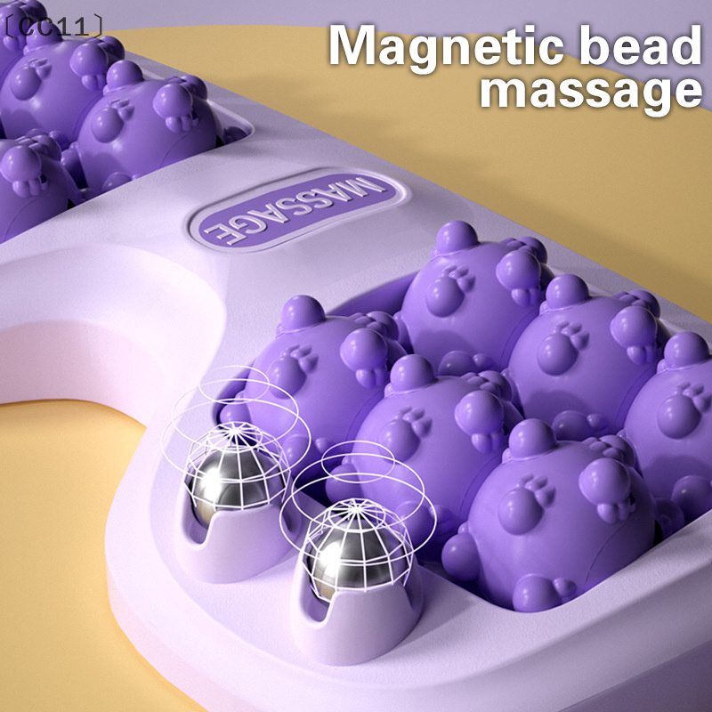 ómCC11 Parque Voetroller Massager Voetmassage Magnetische kralenroller Meerdere punten voetmassage Voettherapie Wrijven Voetmassageapparaat