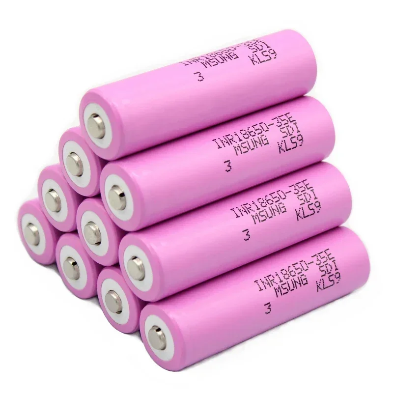35E 18650 Li Ion Battery 3.7V 3500mah 30a INR18650 High Discharge Rechargeable Battery .Electric Tool Battery