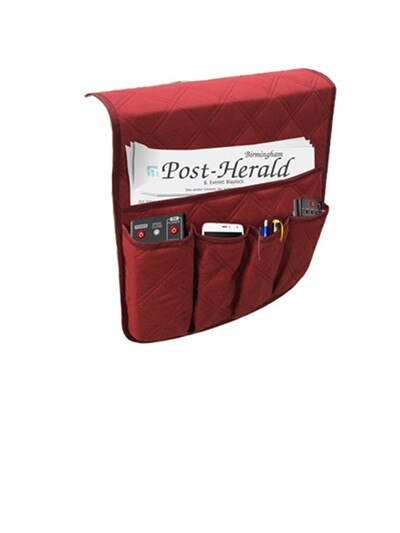 Sofa hand holding storage bag，Schlafsack für die Armlehne。подхват от руки дивана ，Sac de rangement de l'accoudoir du canapé: claret