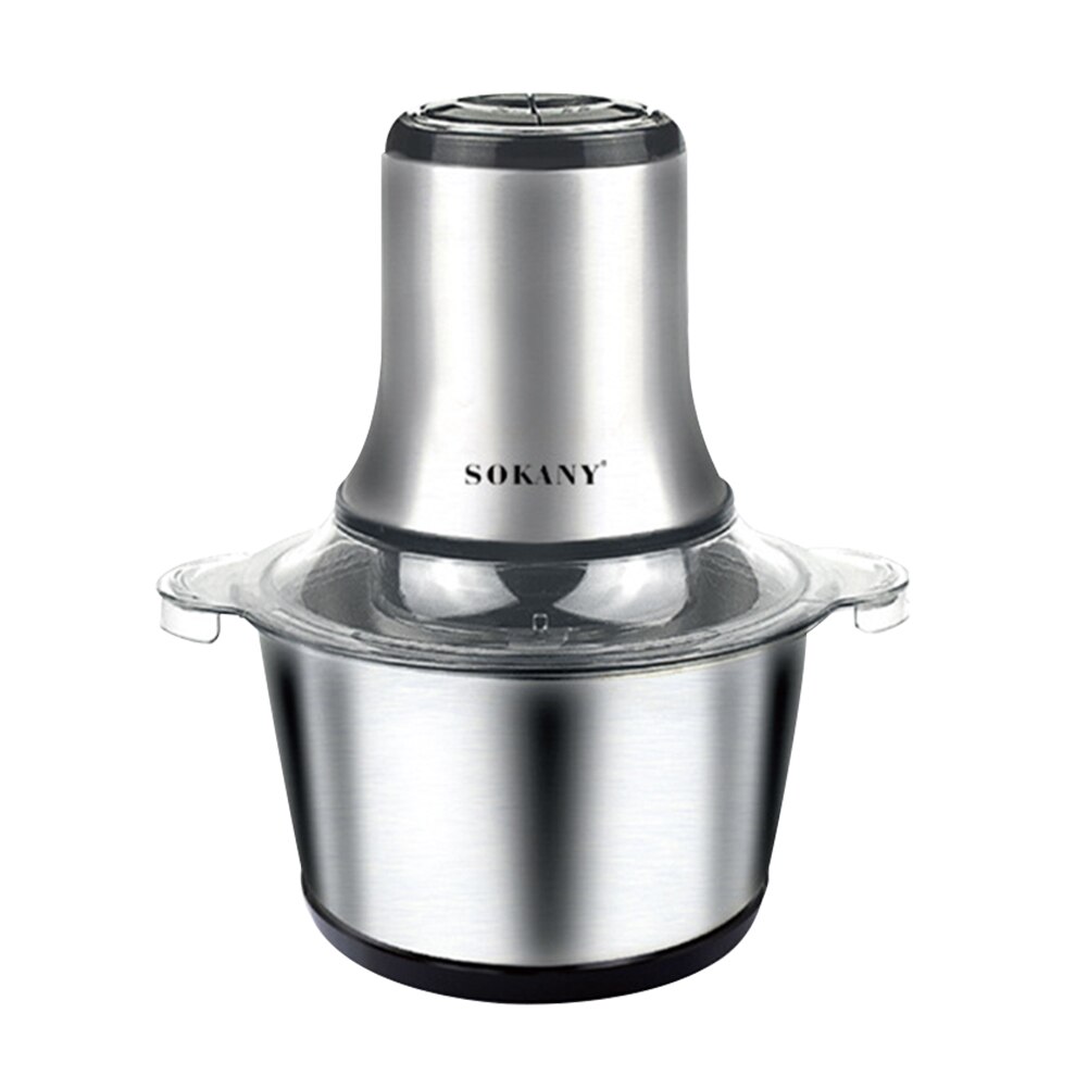 Stainless Steel Electric Chopper Meat Grinder Mincer Food Processor Slicer Egg Beater Vegetable Meat Grinder Vegetable Meat