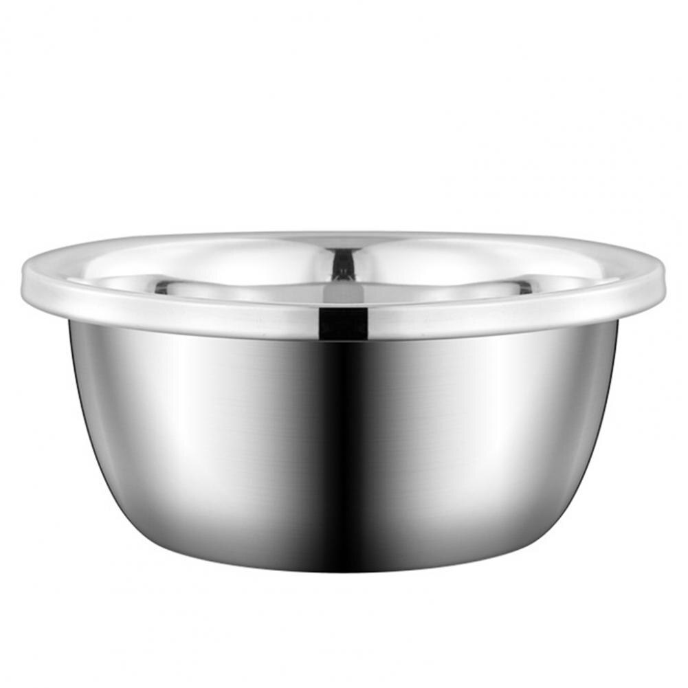 Kitchen Basin Waterproof Heavy Duty Stainless Steel Kitchen Stainless Steel Basin for Egg Soup Food Pots