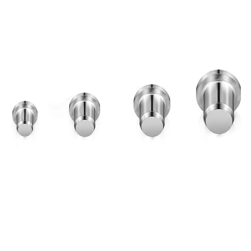 4/8pcs 6-12mm panel furniture positioning woodworking log dowel tip round log pin positioner wood pin center punching fittings: pale grey / M