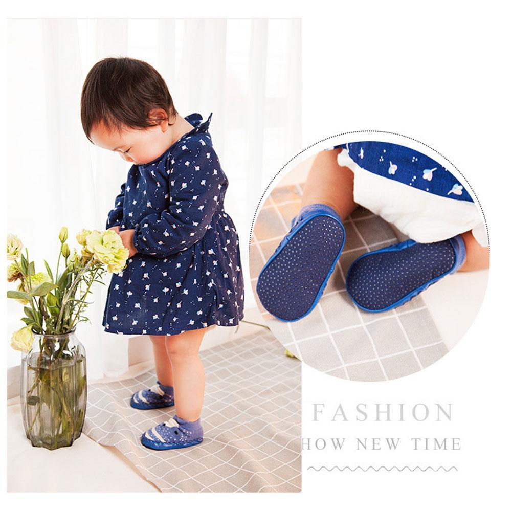 Baby Socks With Rubber Soles Infant Sock Newborn Autumn Winter Children Floor Socks Shoes Anti Slip Soft Sole Sock For 0-3 Years