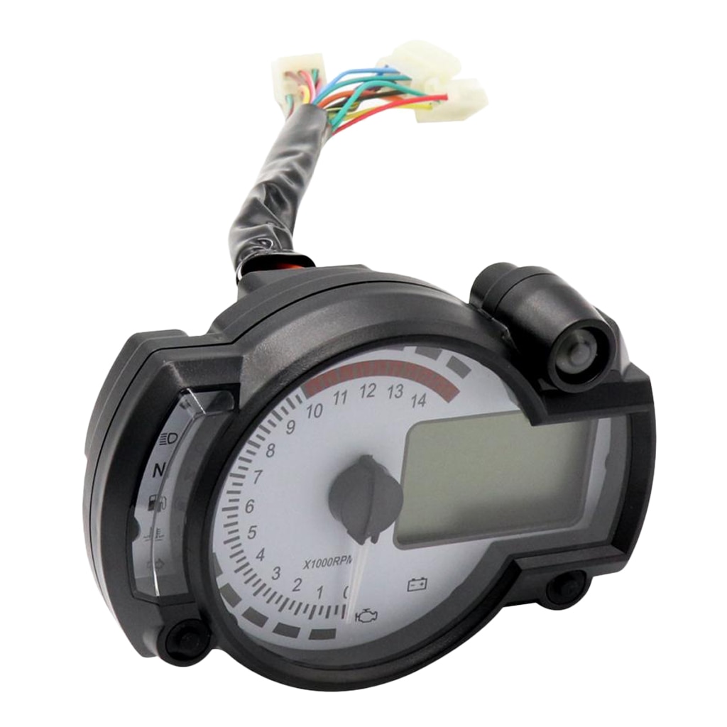 Cuentakilómetros Digital Universal 15000 RPM 299 KMH MPH, velocímetro, tacómetro para motocicleta