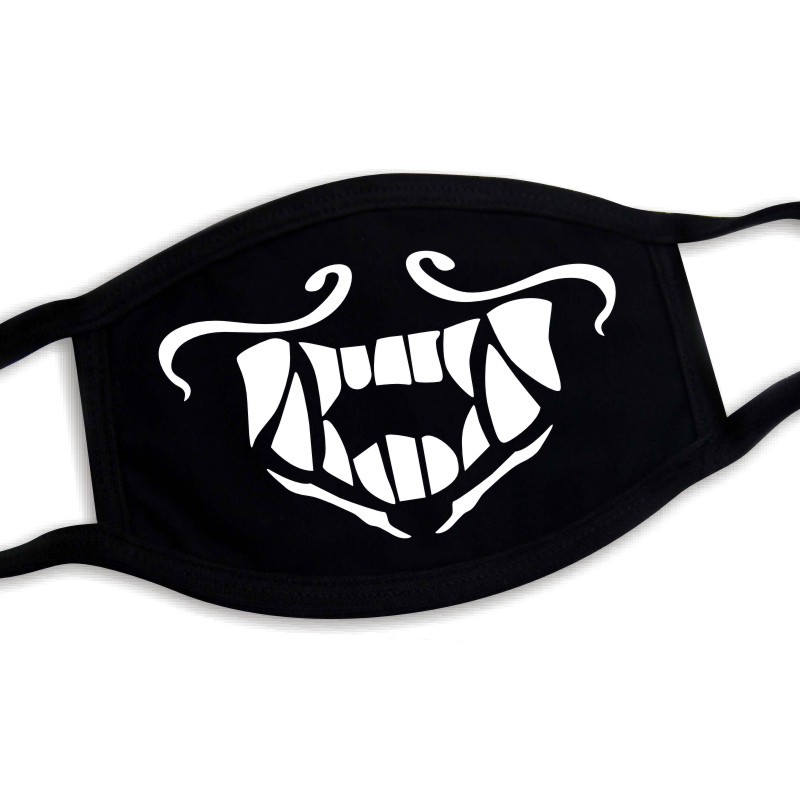 Anti Dust Mouth Mask K/DA KDA Akali Mask Cosplay Akali Assassin Cosplay Face Masks Cotton Dustproof Warm Mask