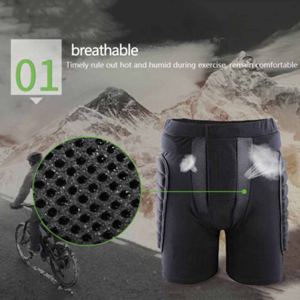 Adult Kid Outdoor Sport Skiing Snowboard Skating Protective Hip Pad Pants Shorts