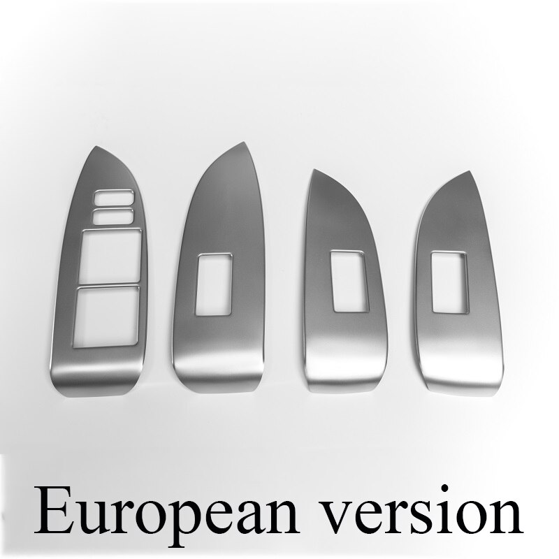 Accessories for Toyota Prius 30 ZVW30 Interior Stainless Steel Decoration Trim: European version