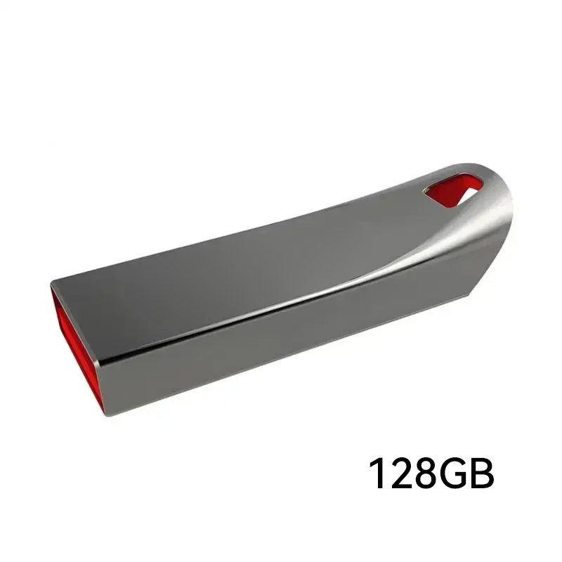 2TB Metal USB Flash Drive High Speed Rotating Pen Drive with Keychain 32GB Optional Waterproof USB Stick for Data Storage: Sand Pink