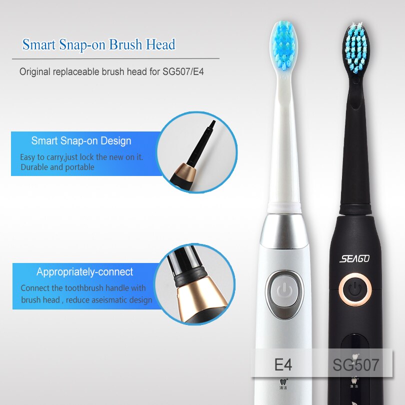 Electric Toothbrush Heads for Seago SG507/SG910/SG958/SG551/SG515/SG503/SG959/SG963/SG949/SG917/SG969