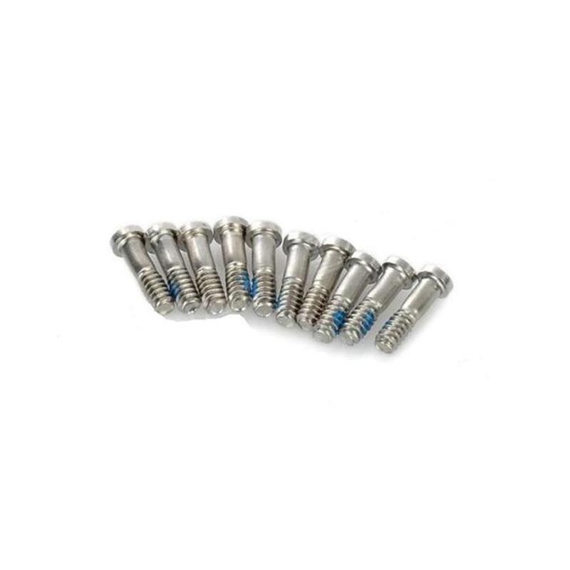 50 Pièces/ensemble Blanc Argenté Pour 6 Génération 4.7 Écran à Cinq branches Vis Queue Couverture D'étoile De Fond Vissé À Vis Arrière B3X3