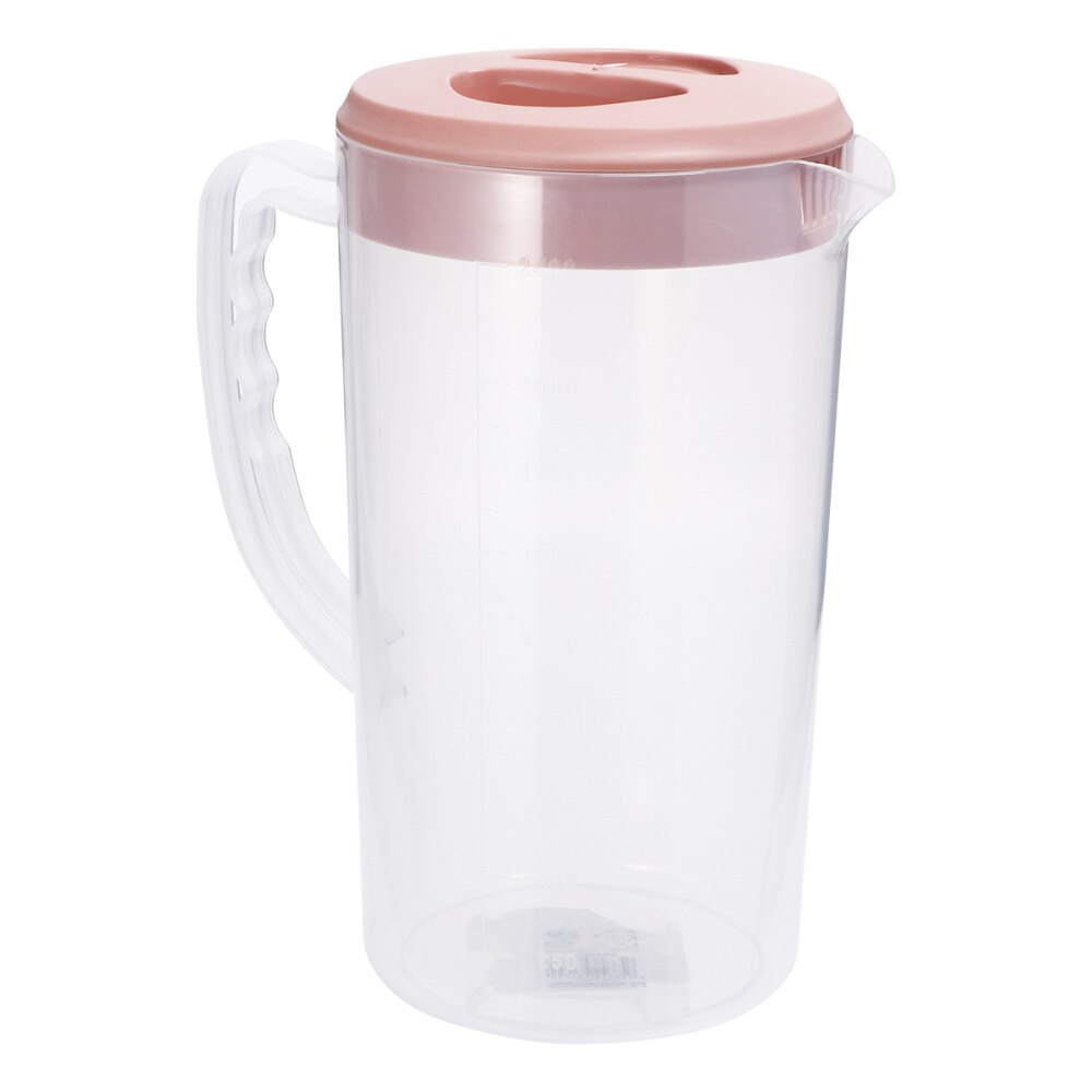 2200Ml Grote Capaciteit Drank Opslag Container Hittebestendige Koud Water Jug Pitcher Huishouden Theepot Waterkoker (Pi: Pink 1