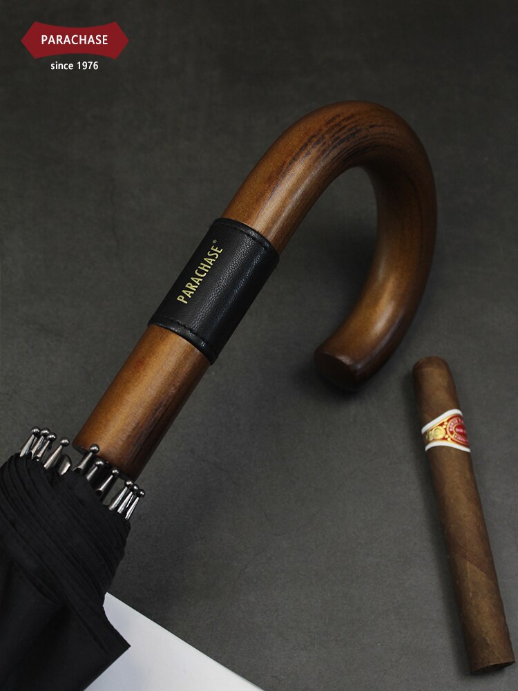 Japanese Umbrella Windproof 16-bone Big Long Handle Umbrella Sun UV Men Business Rain Umbrellas Large Double Regenschirm SY244