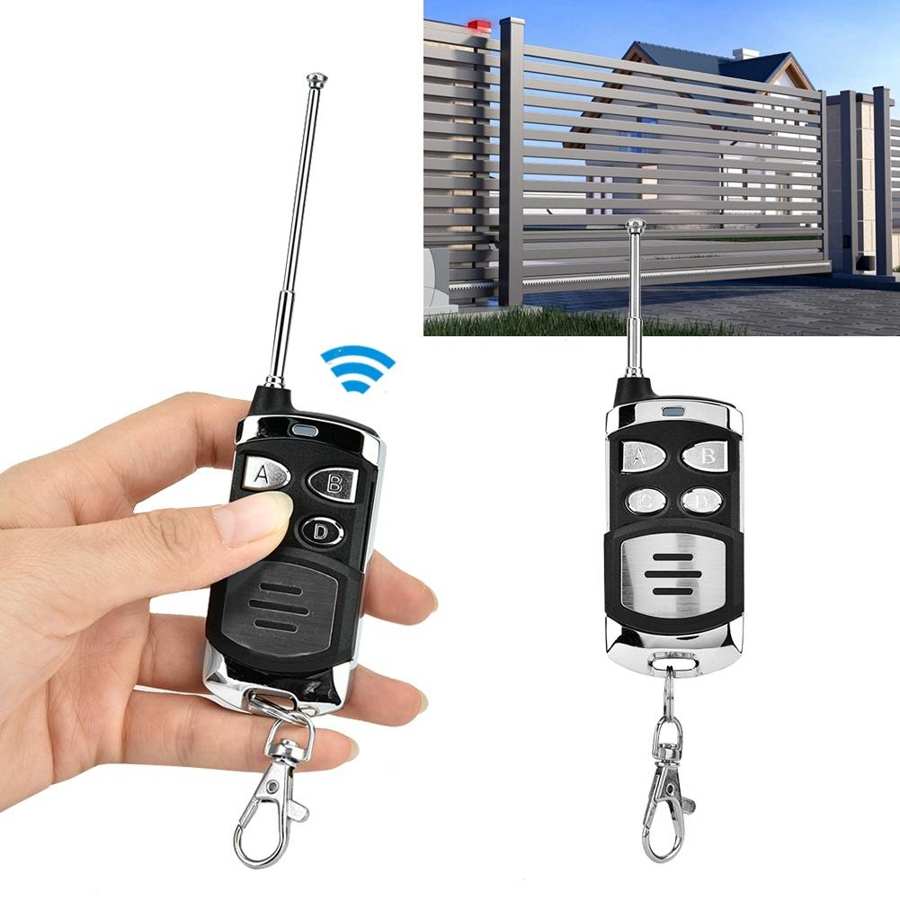 DC12V 4-channel Learning Code Wireless Controller with 4-Button Remote Control cerradura electrica