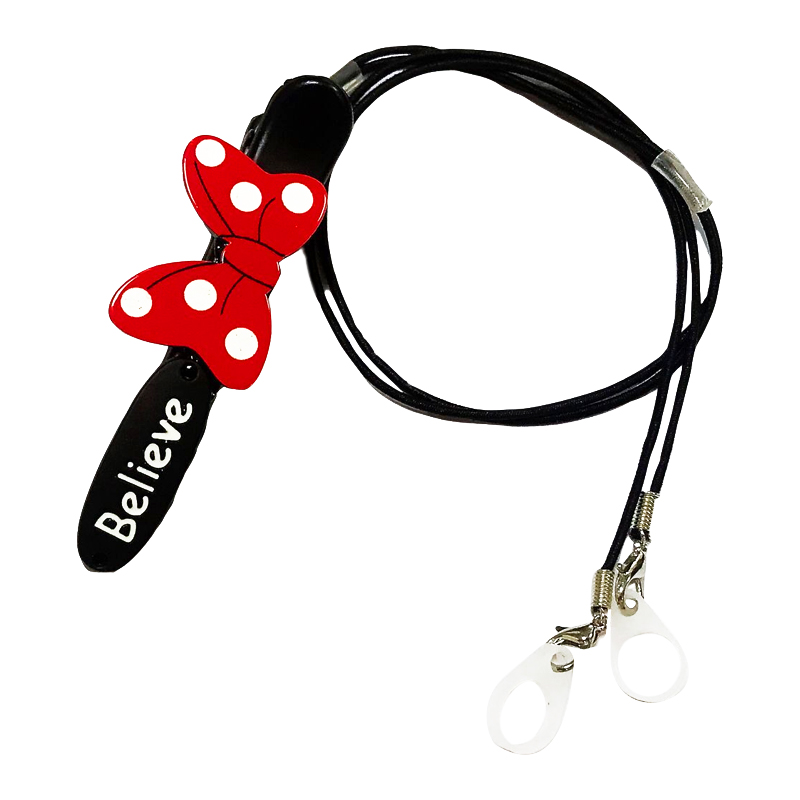 Kids BTE Hearing Aid Clip Safety Line Otoclip for Preventing Falling and Loss Binaural: mini bow