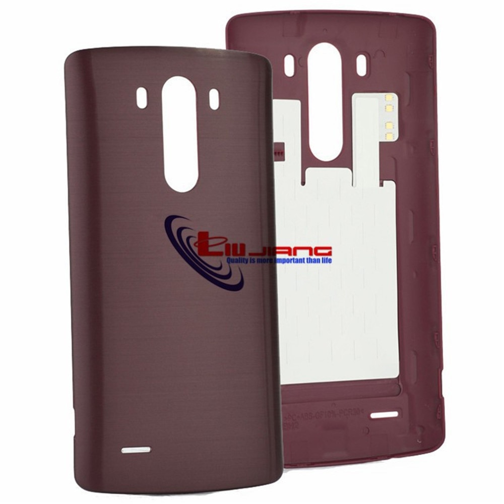 Original Battery Housing Cover for LG G4 G2 G3 G3 mini D850 D800 Wireless Charger Battery Door Rear Cover parts