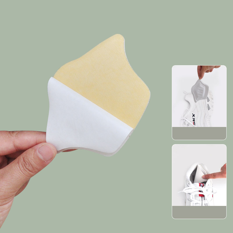 Palmilhas Patch Heel Pads para Sapatos Esportivos, Tamanho Ajustável, Antiwear Feet Pad, Inserção de Almofada, Protetor de Salto, Adesivo Traseiro, 6Pcs