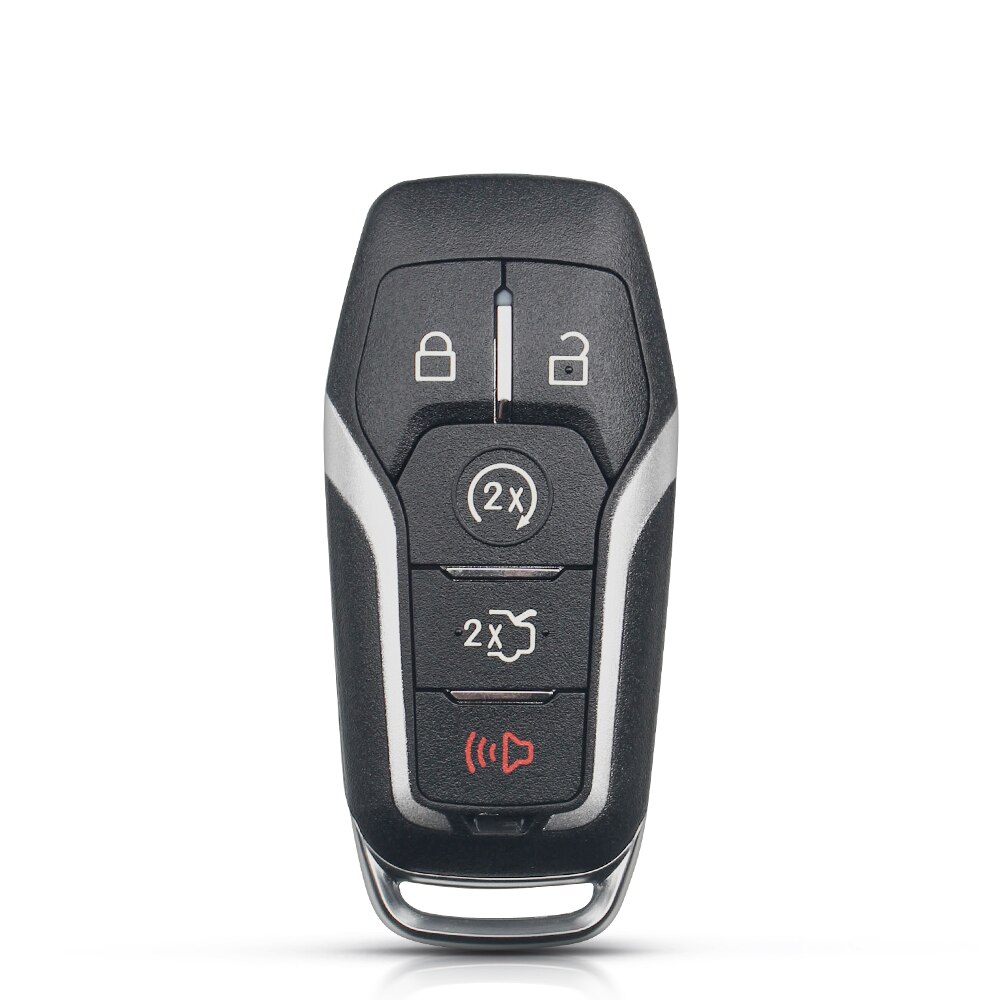 KEYYOU para Ford Mustang borde Explorer fusión Mondeo Kuka 5 botones inteligente carcasa de la llave a distancia del coche caso Fob cubierta
