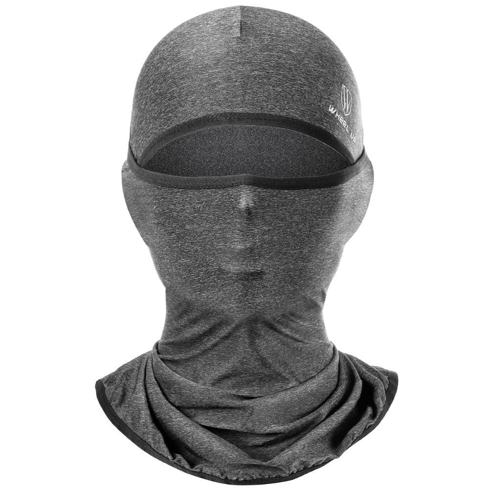 Maske bandana køling ansigt hoved tørklæder bandana sport masker hjelm cap beanie cykling sommer pakke uv sol hals hovedbeklædning: Mørkegrå