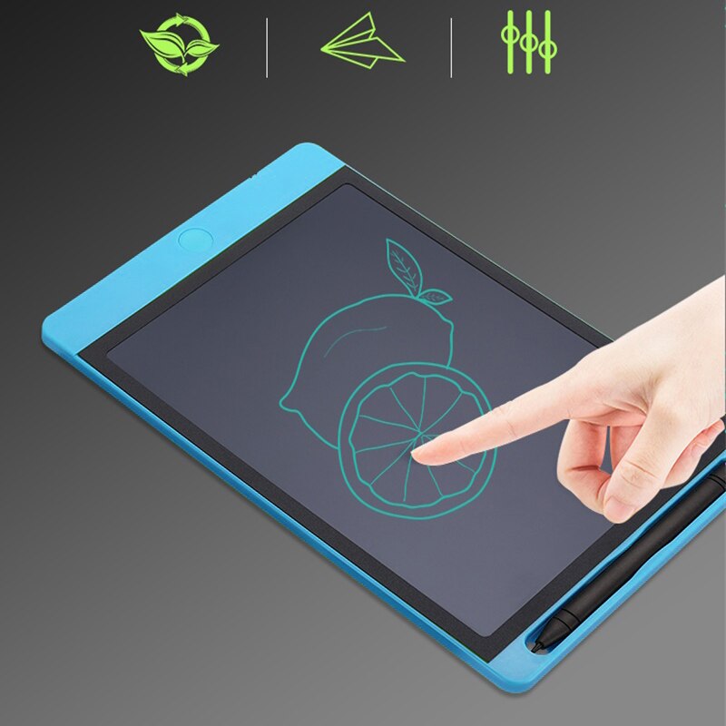 10 ''tableta de escritura LCD Digital pluma gruesa soporte de dibujo gráfico tabletas escritura a mano electrónica Bloc de notas para niños