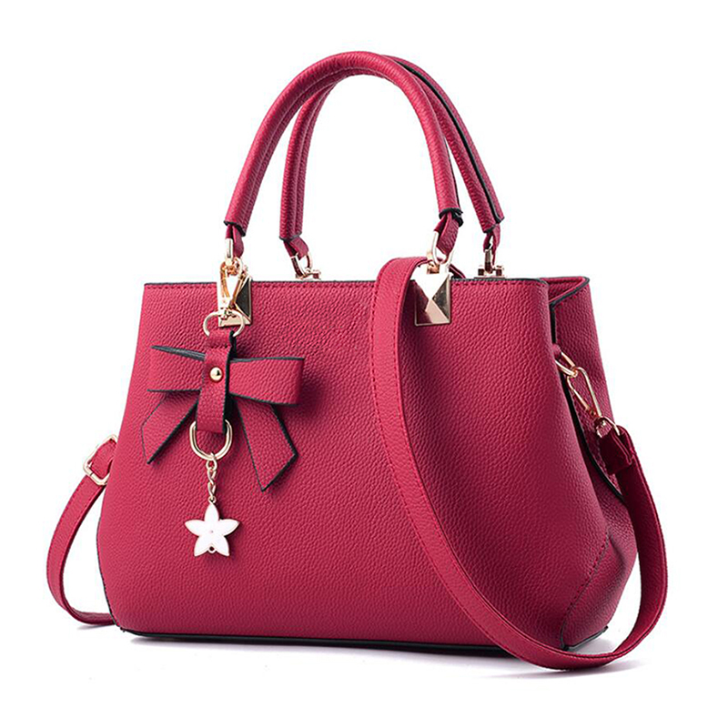 Heißer frauen blume ornamente totes feste pailletten handtasche hotsale party geldbörse damen messenger crossbody schulter taschen: Wine Red