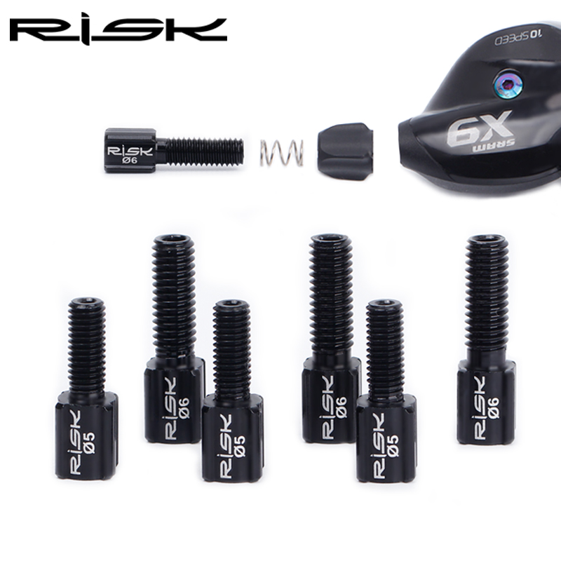 Tornillos de ajuste para palanca de cambios trasera de bicicleta, pernos para Shimano Sram X9, 2 uds., M5/M6