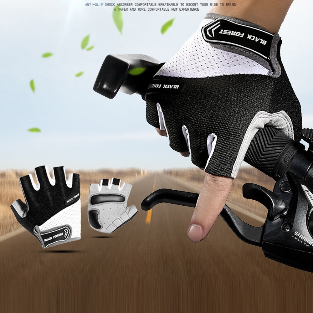 Guantes de ciclismo antideslizantes transpirables de dedo completo Unisex a prueba de golpes usable para Fitness deporte bicicleta accesorios deportivos mtb Guantes