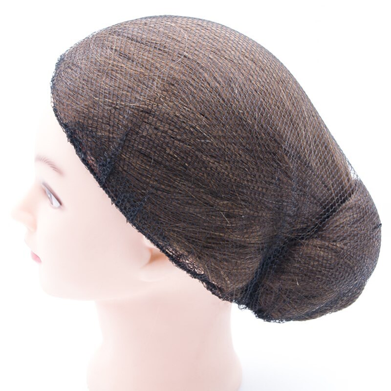 1PCS Full Hair Net False Hair Net Hospital Nurse Work Big Hair Net Sleep Wrap Hair Net Food Workshop Black Big Hair Net Hair Cap: 4