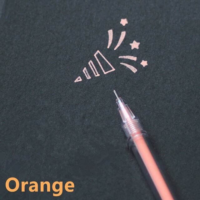 6 In 1 1pcs Giallo Penna Gouache Penna Della Giochi Di Disegno Libro Da Colorare Libro Libro di Doodle Penna Pittura Tavolo da disegno Per Bambini Giocattoli Di Compleanno regalo: YELLOW