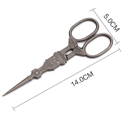 Ciseaux de broderie Zakka Vintage | Point de croix en Bronze et titane, artisanat outils ménagers 1 pièces: Style4