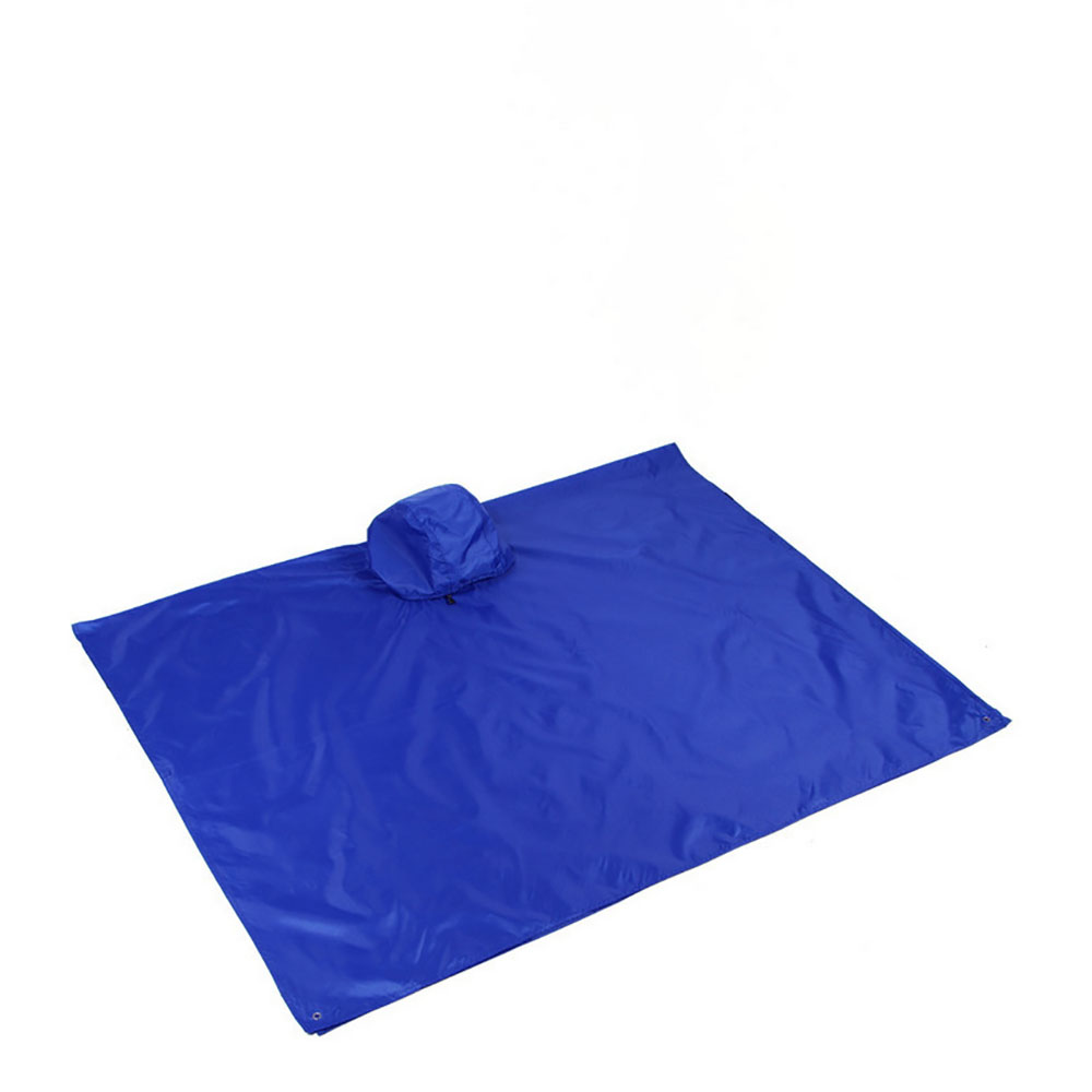 Hooded Rain Poncho - Reusable Waterproof Raincoat Three-in-one hiking multi-purpose poncho portable backpack raincoat