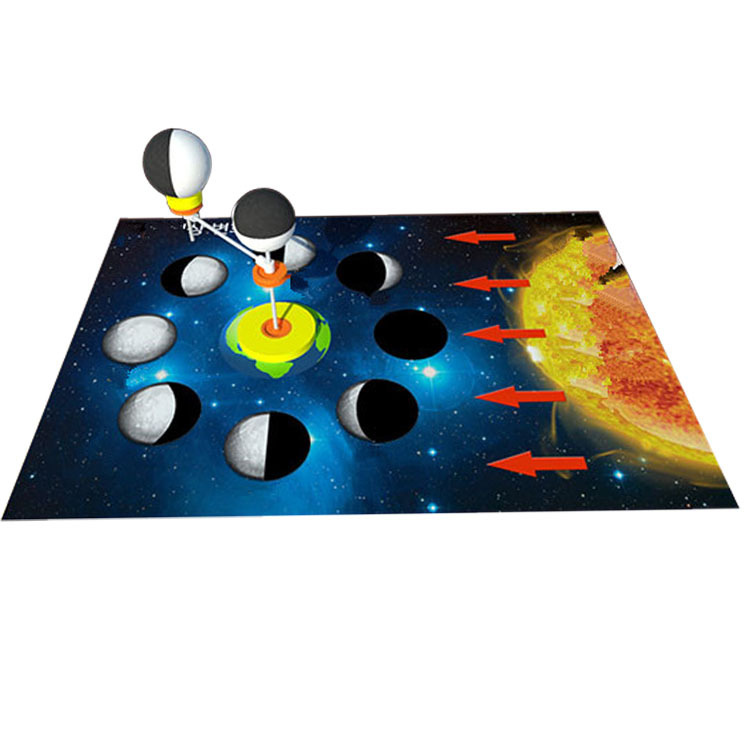 Natuurkunde DIY assembleren Lunar Fase Genesis Wetenschappelijk experiment handgemaakte materialen Onderwijs Middelen uitvinding Wetenschap