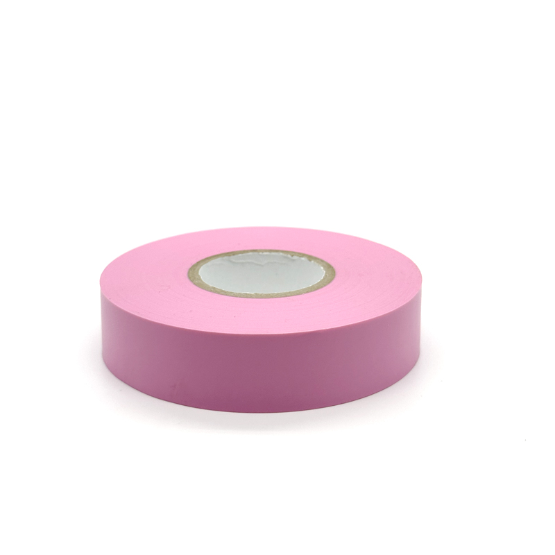 1PCS Pink Electrical Tape Insulation Tape PVC Waterproof 19mm Wide Electrical Tape