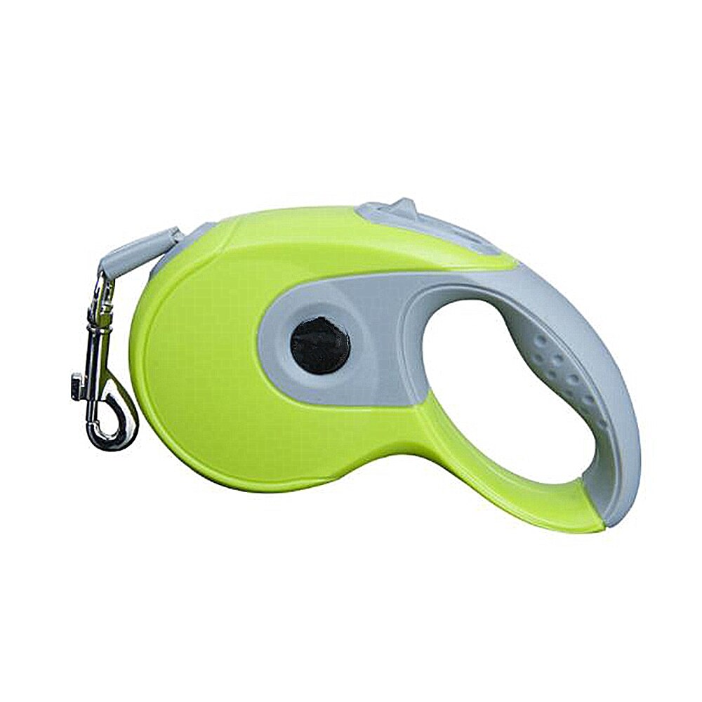 LeChong Pet Dog traction rope Automatic telescopic traction rope for pet Dogs Retractable dog rope leash Dog tractors: Green / 3M
