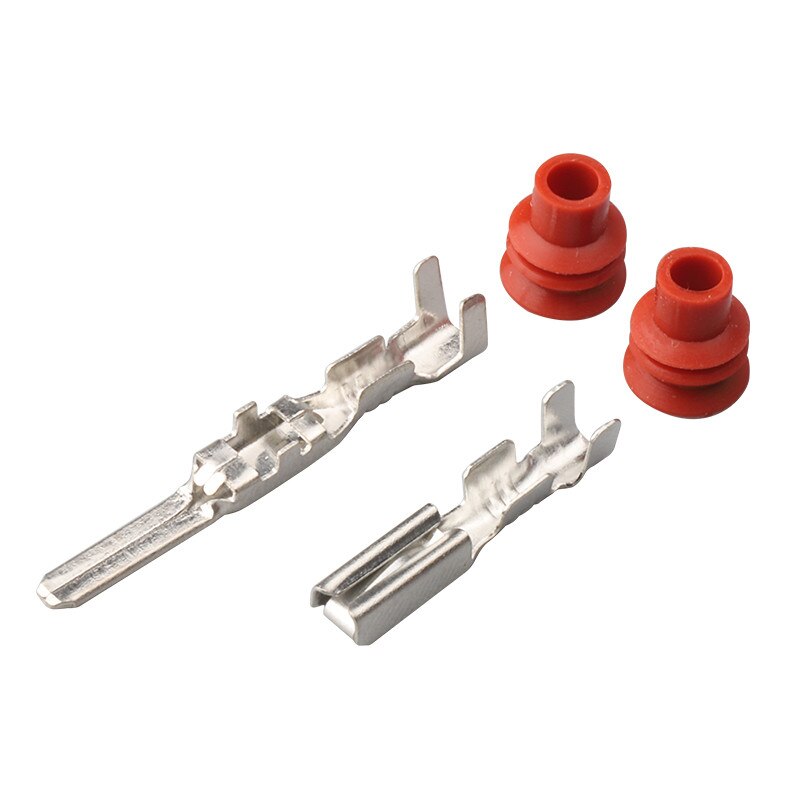 100 sets kit Sumitomo MT sealed 2 pin way male female housing gray waterproof auto connector for 6180-2321 6187-2311