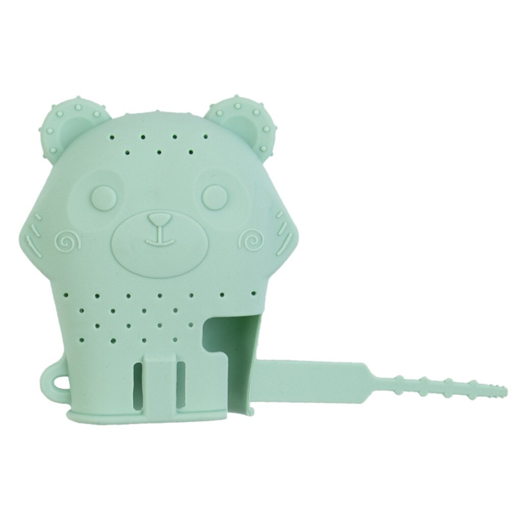 Baby Meisjes Jongens Tandjes Gel Silicone Veiligheid Baby Molaire Stok Milieuvriendelijk Baby Bijtring Kinderen Kauwen Op Hand: green