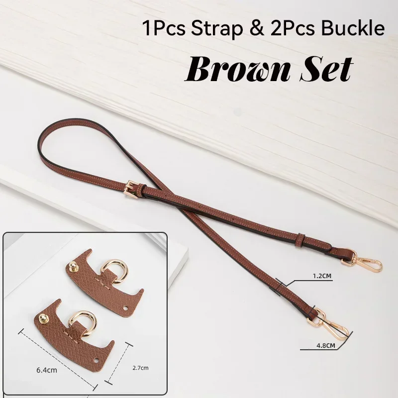 Pasek do torby Longchamp Mini Bag Free Punching Modification Transformation Akcesoria do mini torby na ramię Crossbody Strap: Srebrny