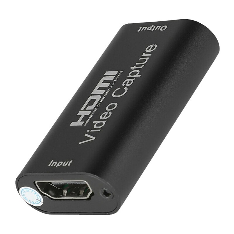 Scheda di Acquisizione video USB 2.0 HDMI video afferratore disco scatola per PS4 Gioco DVD HD Della Macchina Fotografica di Registrazione in Diretta streaming Trasmissione