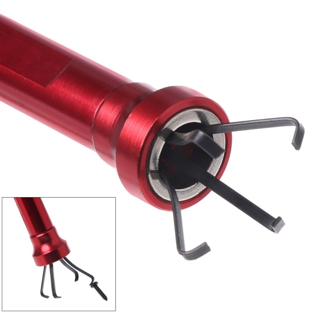 Magnetic Claw Pick-Up Tool Lighted Flexible Claw Grabber for Litter Pick Home Sink Garden