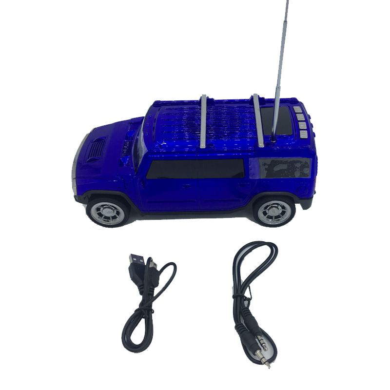 IK Sleutel Mini Auto Speelgoed Dancing Speaker Portable Draad Geluid Systeem Bluetooth Draadloze Luidspreker FM Radio Usb-poort 5 v Luidsprekers