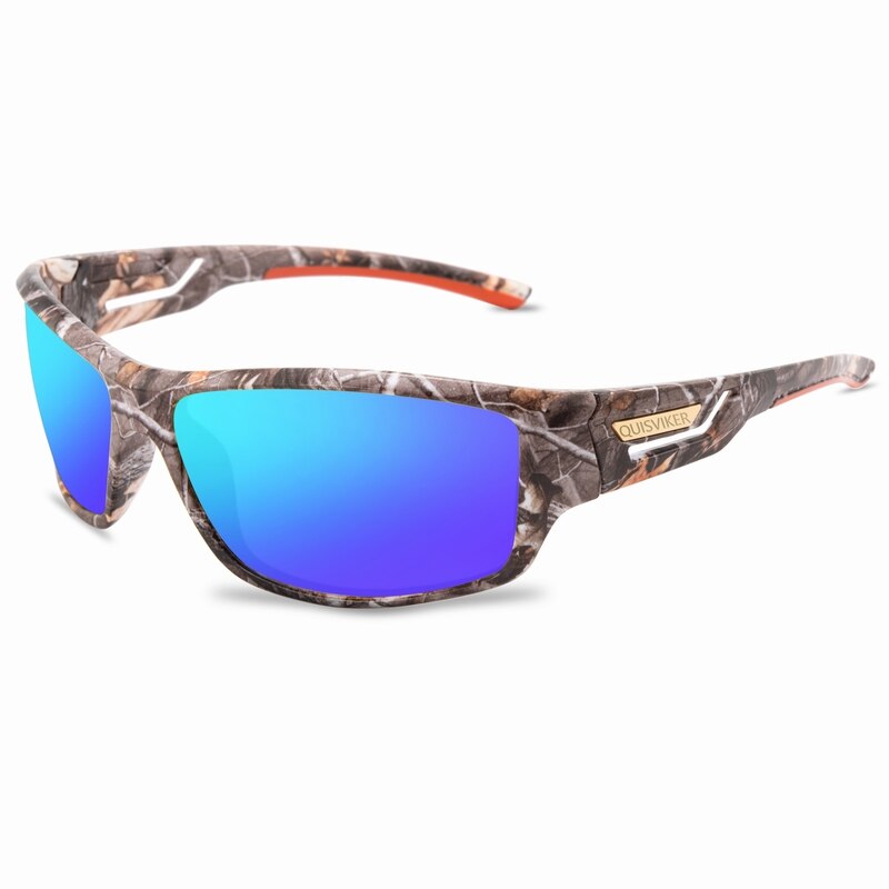 Camouflage Sport Fishing glasses Rayed Sun glasses ciclismo Goggles Polarized Sunglasses Men Women Fish Hiking Driving Eyewear: X4