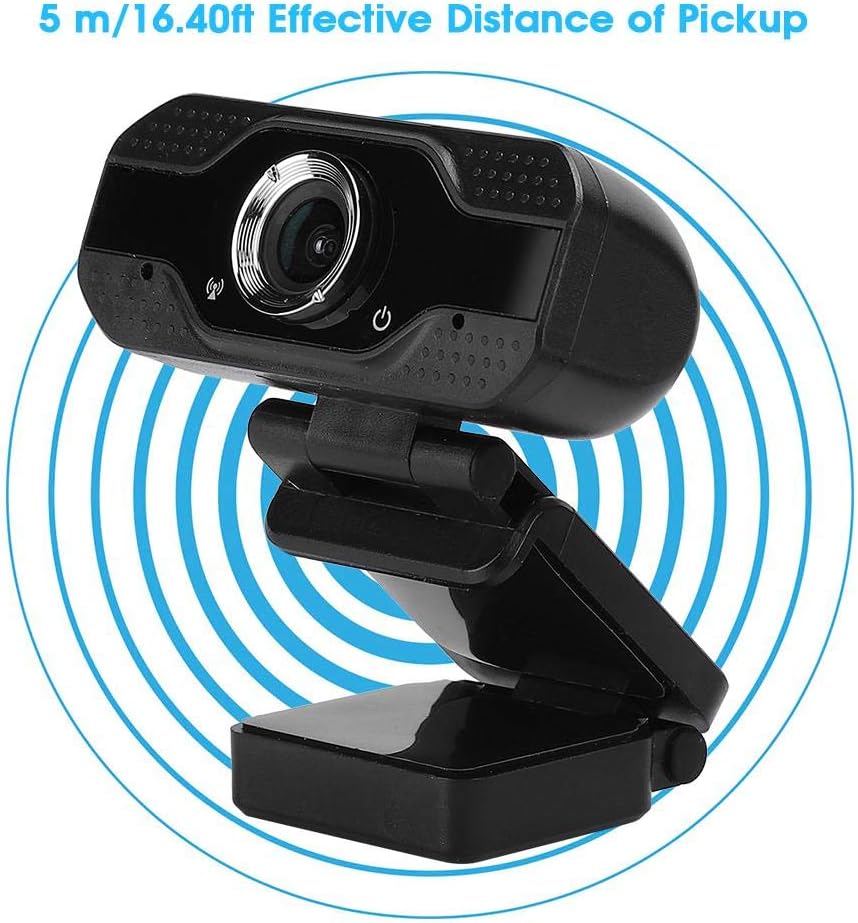 Full HD Webcam 1080P 30fps Laptop Computer PC Web Cam Camera Built In Microphone For Video Calls Conference Live Work Tripod
