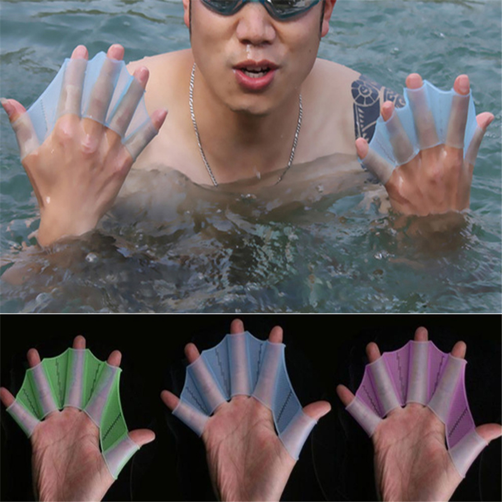 Palmes à main en Silicone gants de natation palmes – Grandado